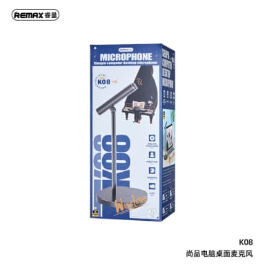 میکروفن کارکرده رومیزی ریمکس مدل K08