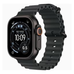 اپل واچ Ultra 3 مدل 49 میلی متری Black Titanium Case با بند Ocean
