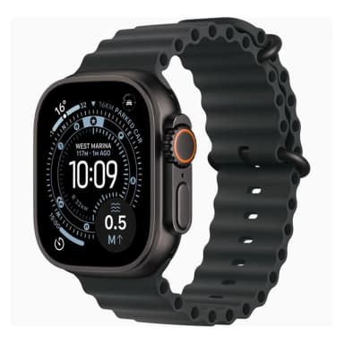 اپل واچ Ultra 3 مدل 49 میلی متری Black Titanium Case با بند Ocean