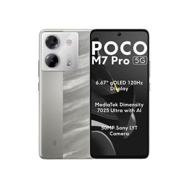 گوشی موبایل شیائومی مدل Poco M7 Pro 5G دو سیم کارت ظرفیت 512 گیگابایت و رم 12 گیگابایت