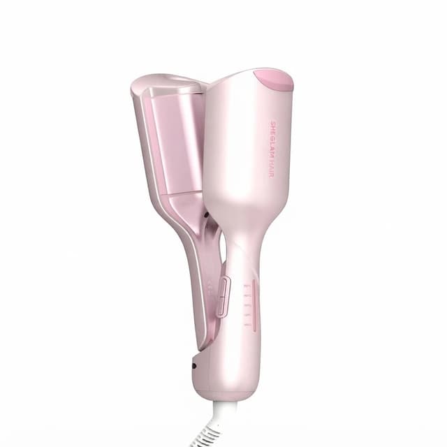 فر کننده مو شیگلم مدل cuppid,s charm Beach Babe Hair Waver سایز 25 با پوشش سرامیک و تنظیم دما تا 210 درجه