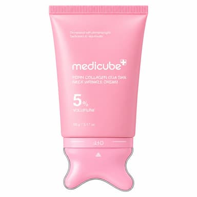 گواشا کرم ضد چروک مدیکیوب مدل Pdrn Collagen Gua Sha 5% Volufiline