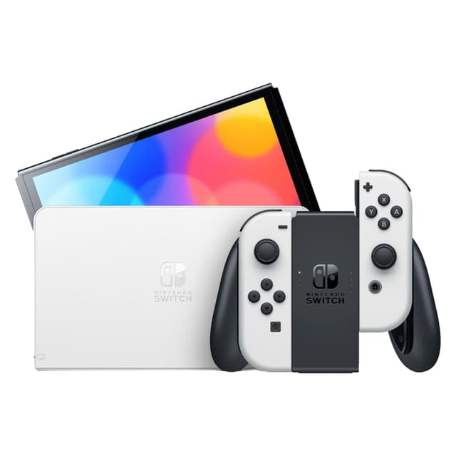 کنسول بازی هیبریدی نینتندو مدل NINTENDO SWITCH- OLED White