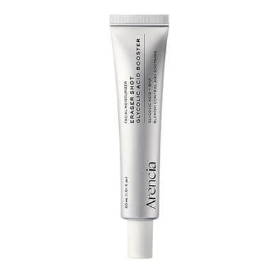کرم مغذی صورت آرنسیا مدل Eraser Shot Glycolic Acid Booster مناسب برای انواع پوست 
