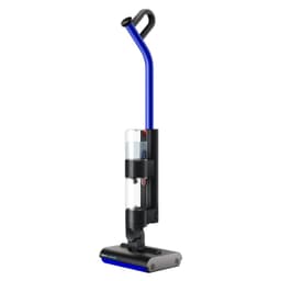 جارو شارژی عصایی دایسون مدل Wash G1 با سیستم شستشوی خودکار و هوشمند، ظرفیت مخزن آب تمیز 1 لیتر، تفکیک زباله‌های تر و خشک، غلتک‌های میکروفایبر موتوری، طراحی ارگونومیک و عملکرد کم‌صدا